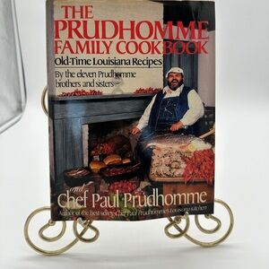 The Prudhomme Family Cookbook Old Time Louisiana Recipes 1987 Cookbook HB